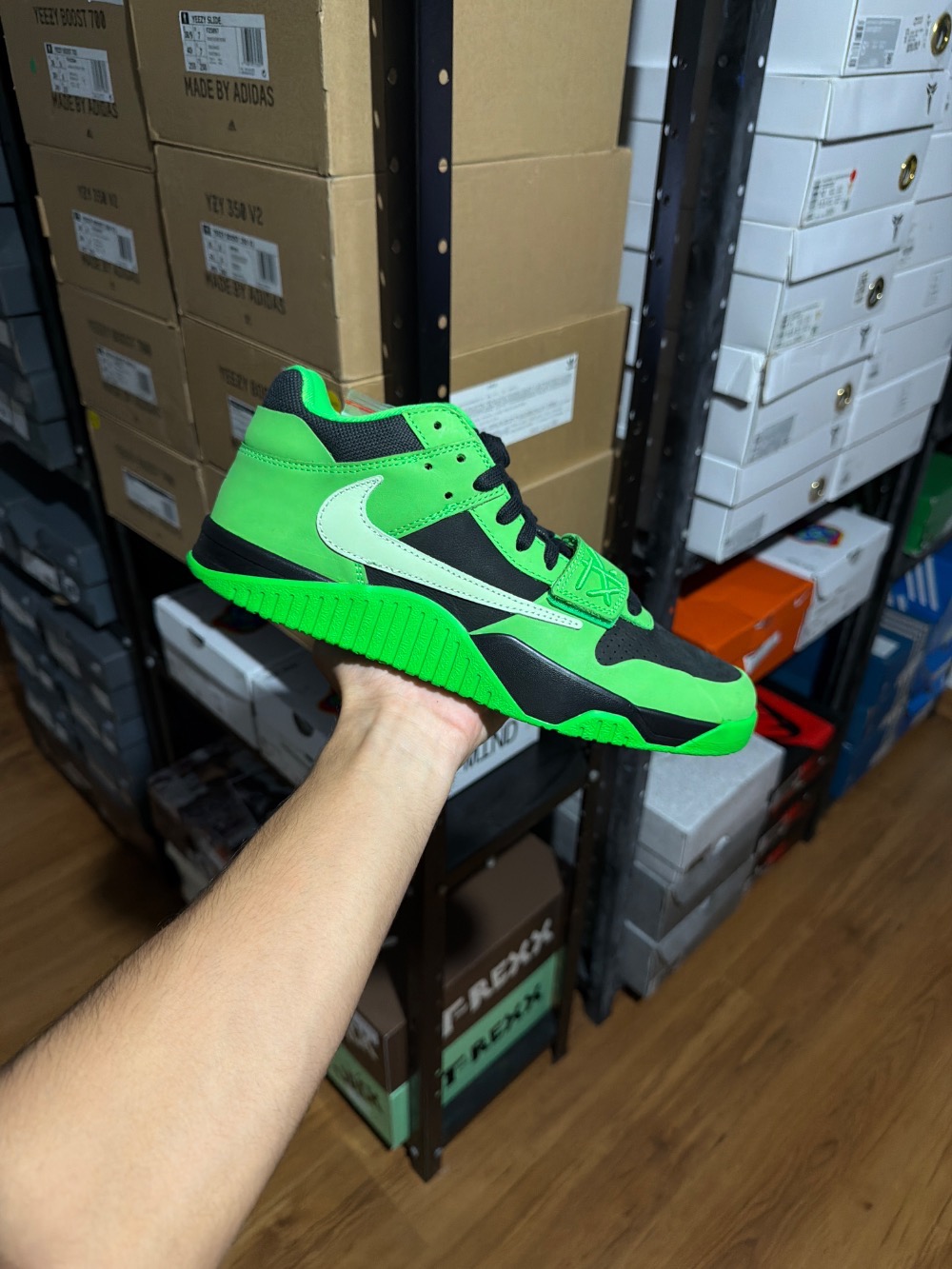 Travis Scott x Jordan Jumpman Jack TR Green Spark