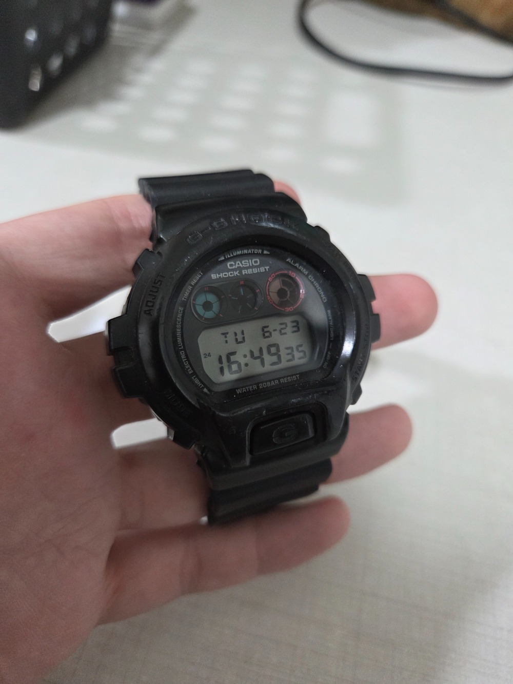 Relógio Casio G-Shock Digital Black DW-6900MS-1DR