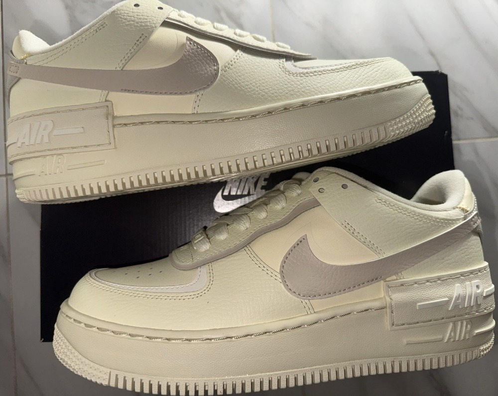 Nike Air Force 1 Shadow Coconut Milk — 35.5 / 38 / 39 / 39.5 / 40 / 42, Novo