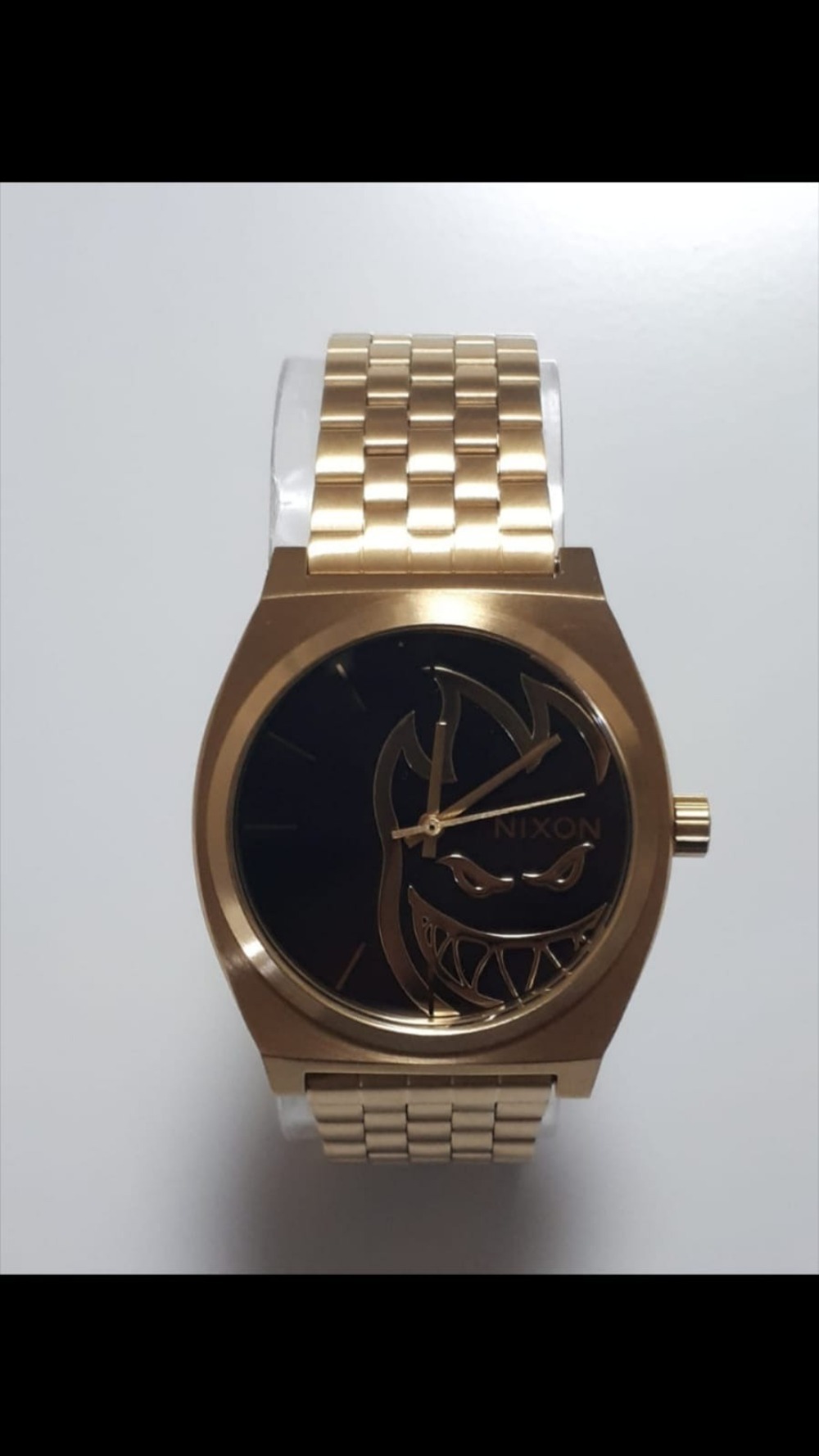 Relógio Nixon x Spitfire Time Teller Gold