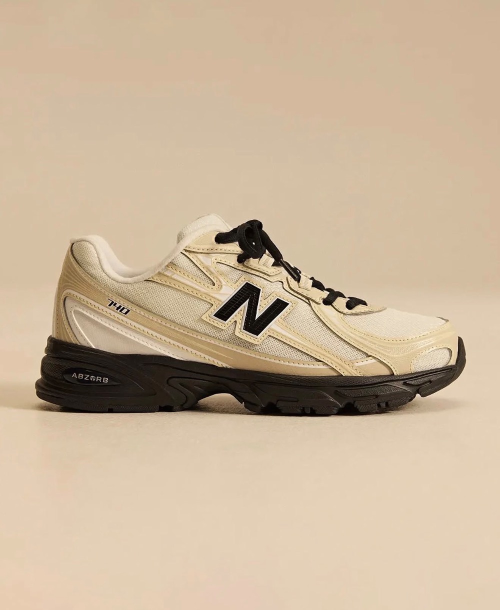 New Balance 740 Beige White