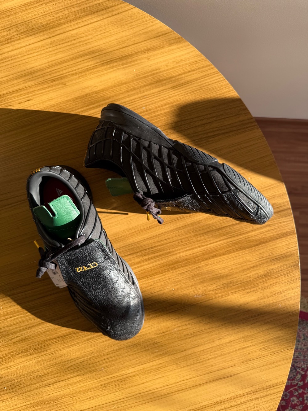 Class x adidas F50 Spider Sala Core Black Amazon Green Preloved Yellow