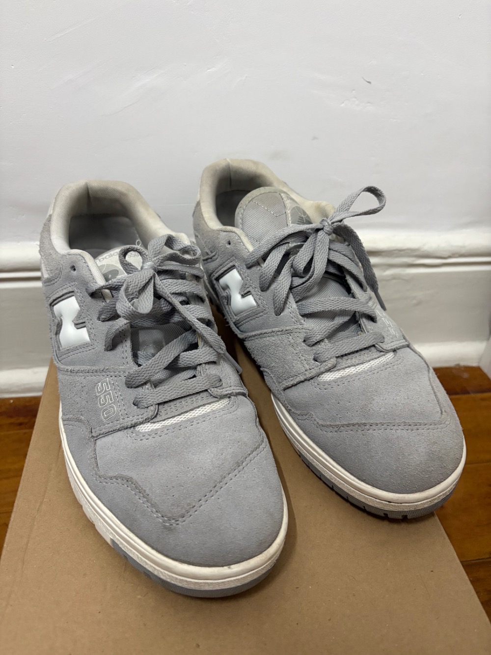 New Balance 550 Suede Pack Concrete