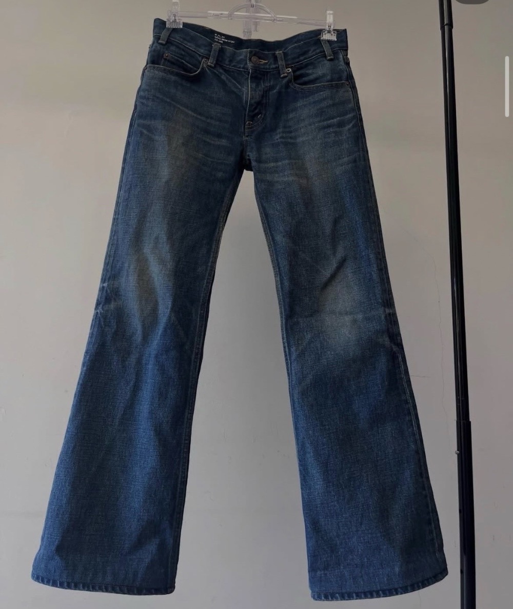 calça celine flare marco union wash