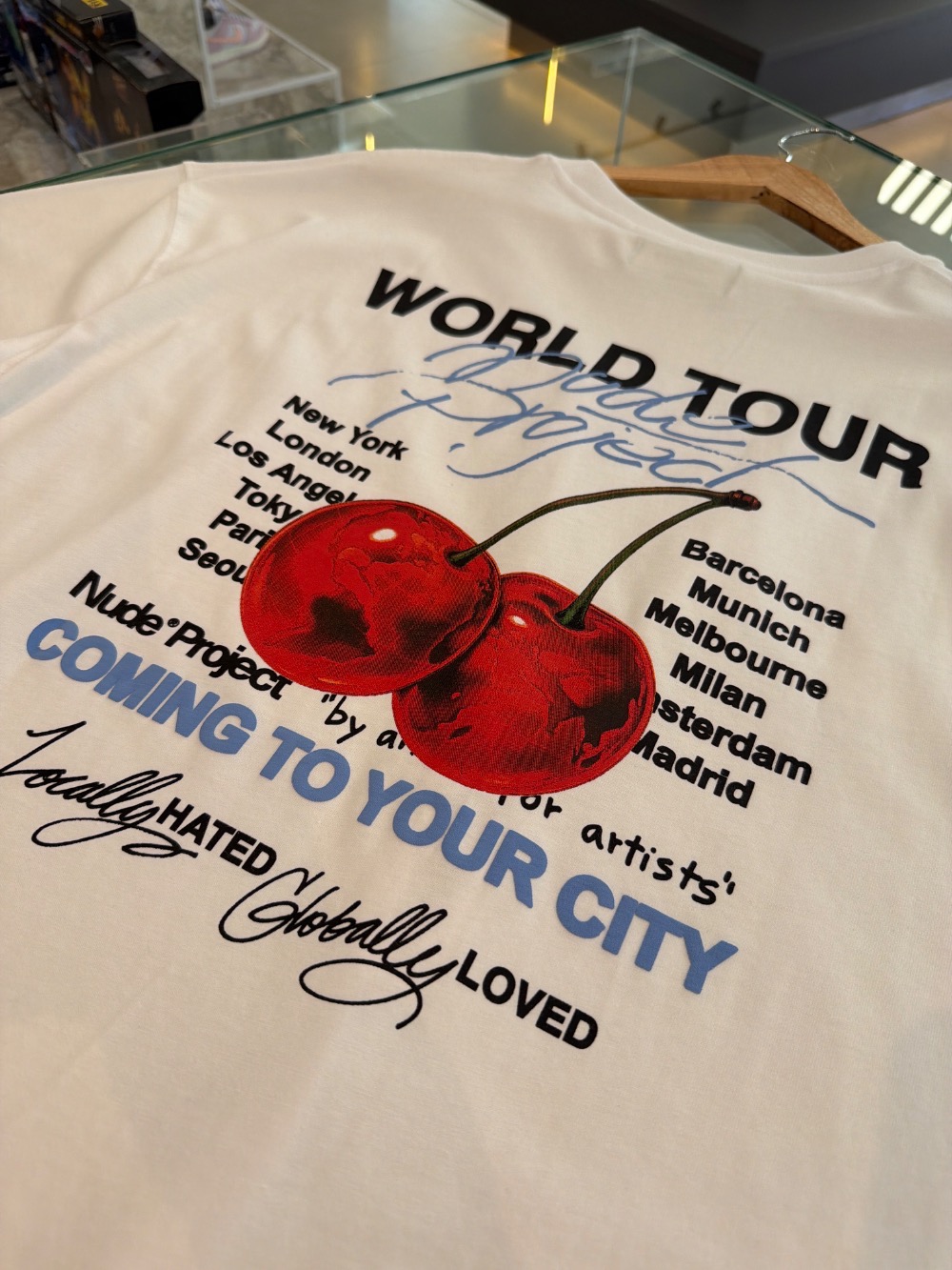 Camiseta Nude Project Tour White