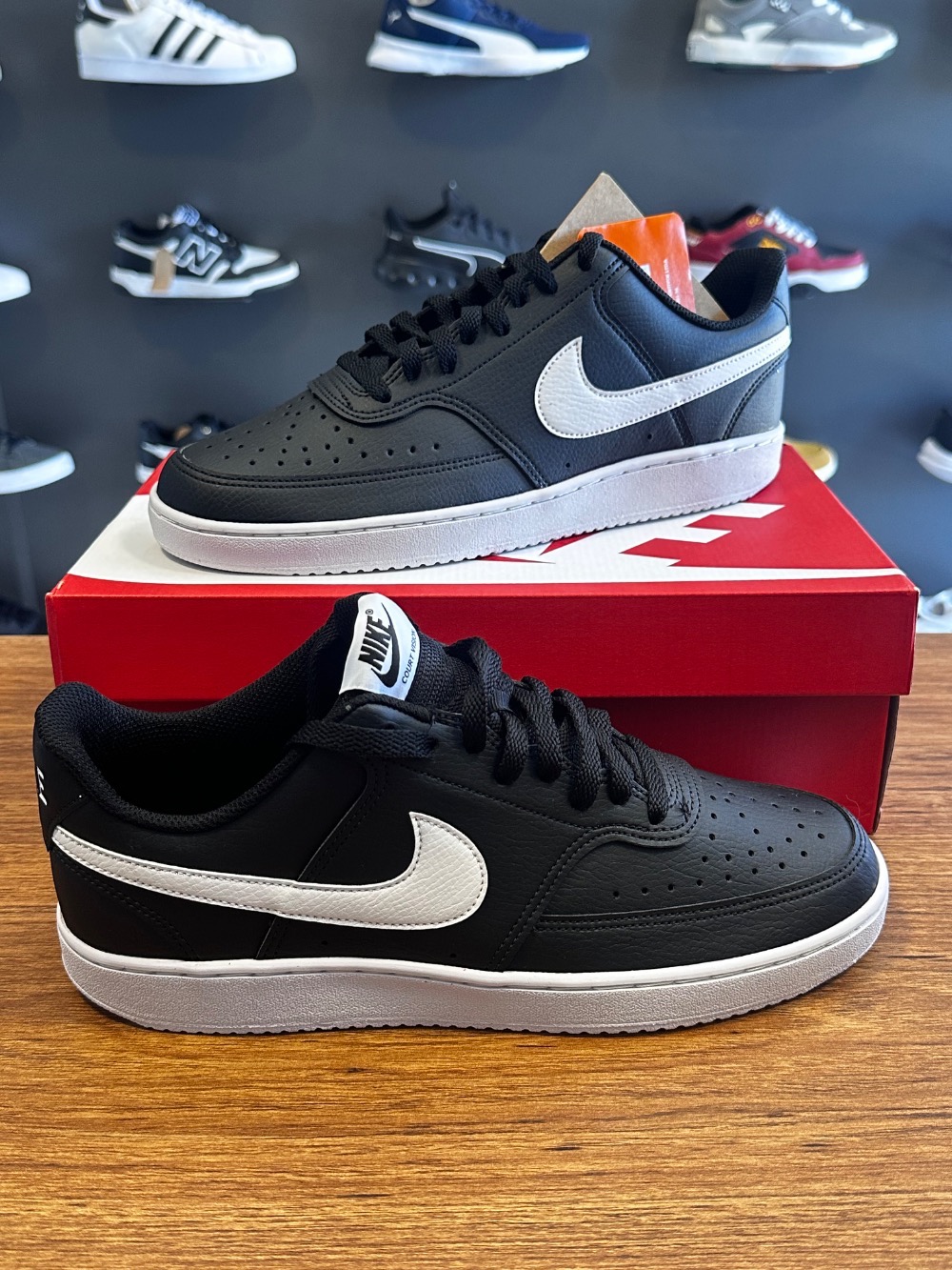 Nike Court Vision Low Next Nature Black White