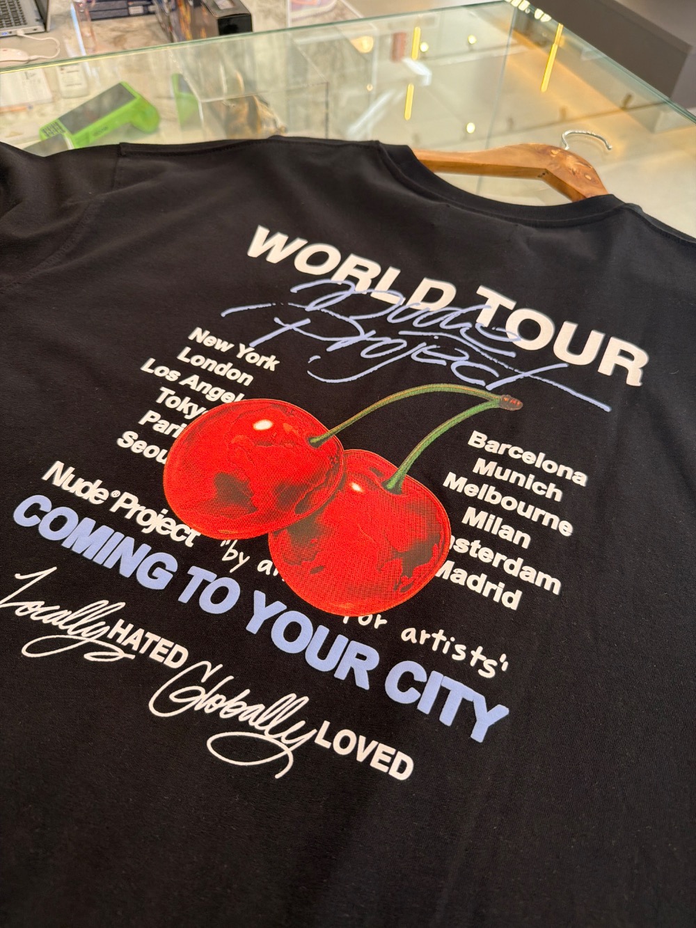 Camiseta Nude Project Tour Black