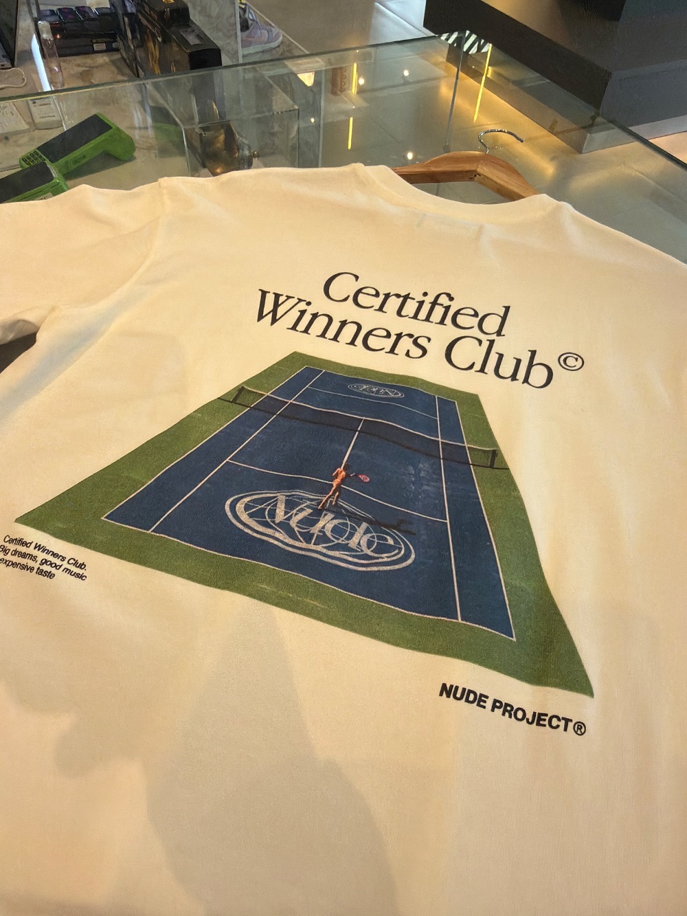 Camsieta nude project tennis white