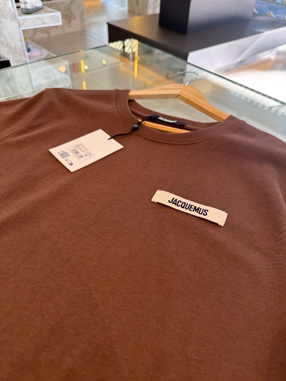 Camiseta Jacquemus The Gros Grain Dark Brown