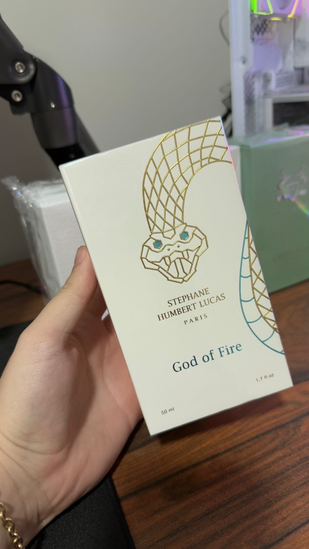 Perfume Stephane Humbert Lucas God Of Fire 50ml — único, Novo