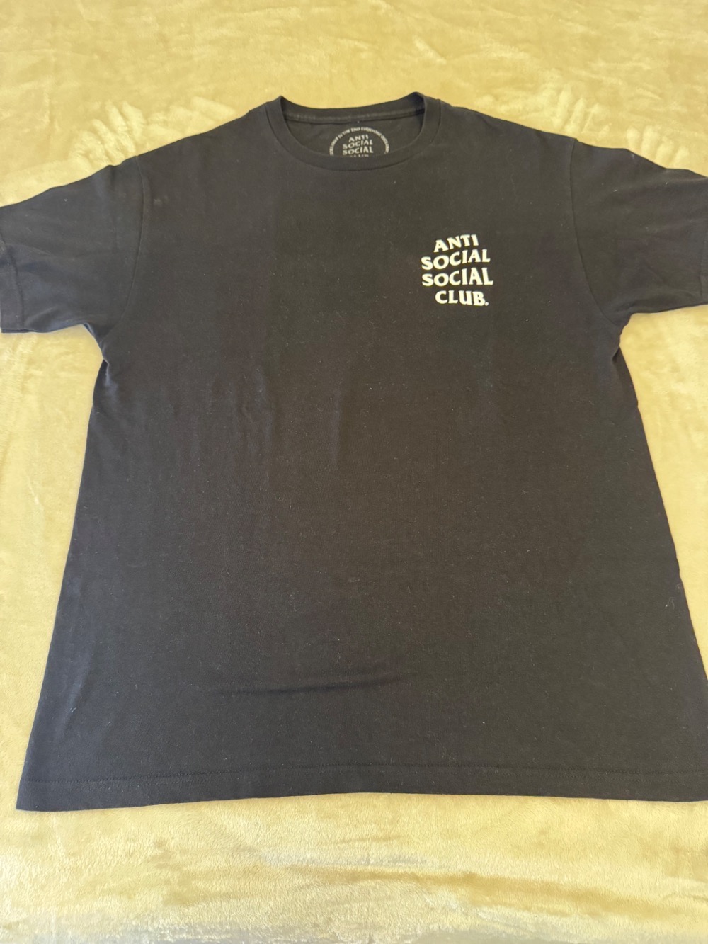 Camiseta Anti Social Social Club Kkotch Black