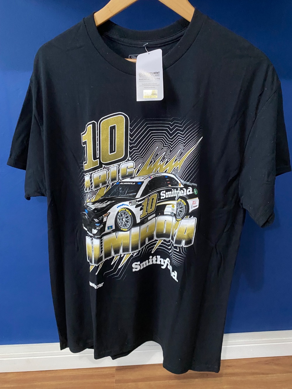 NASCAR - aric almirola smithfield groove - Camiseta