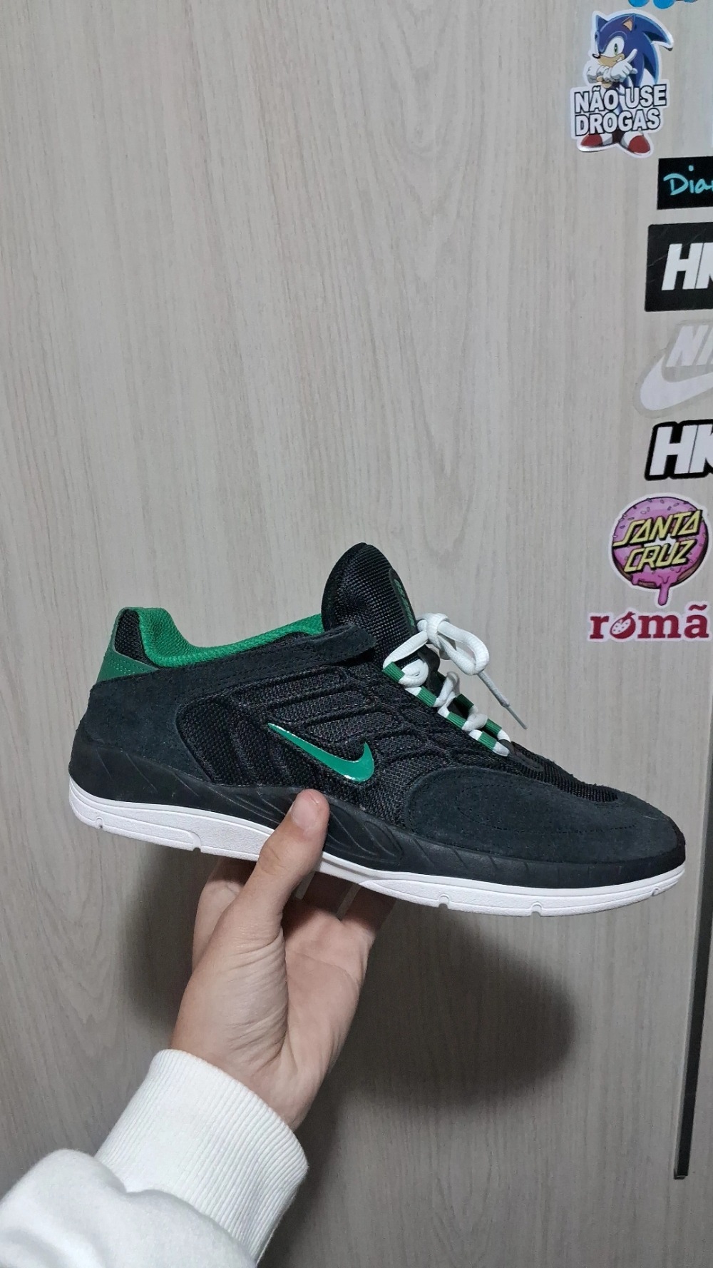 Nike SB Vertebrae Black Summit White Malachite