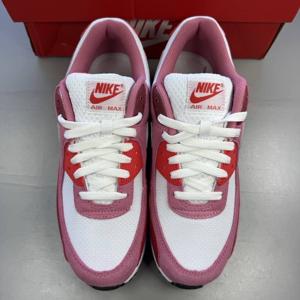 Nike Air Max 90 Peony Light Crimson White — 39.5 / 40 / 40.5 / 41 / 42 / 42.5 / 43 / 43.5 / 44, Novo