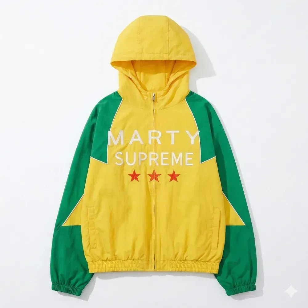 Marty Supreme A24 x Nahmias Classic Warm Up Yellow — P / G / XG, Novo