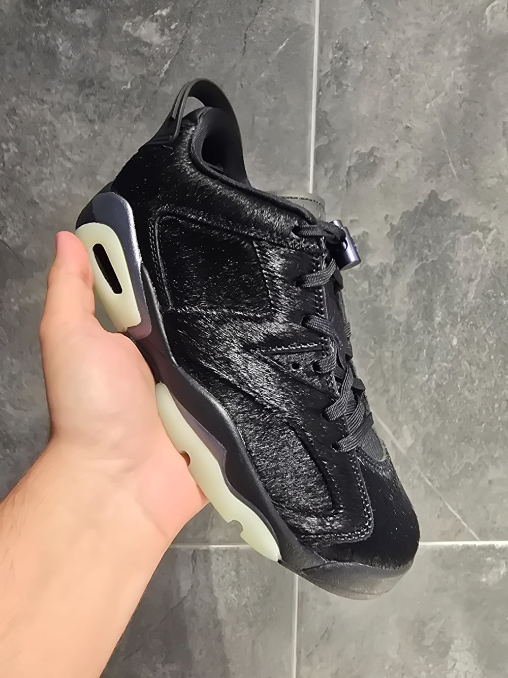 Air Jordan 6 Retro Low Blackout Feminino