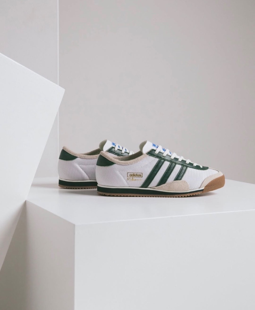 adidas Melbourne UP There Cloud White Dark Green Off White — 45, Novo