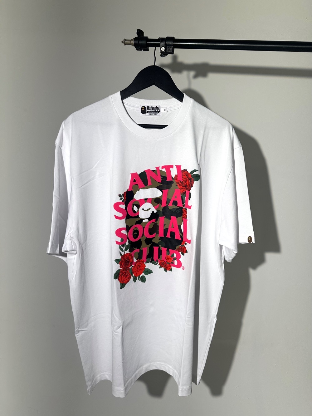 BAPE x Anti Social Social Club Camiseta I White