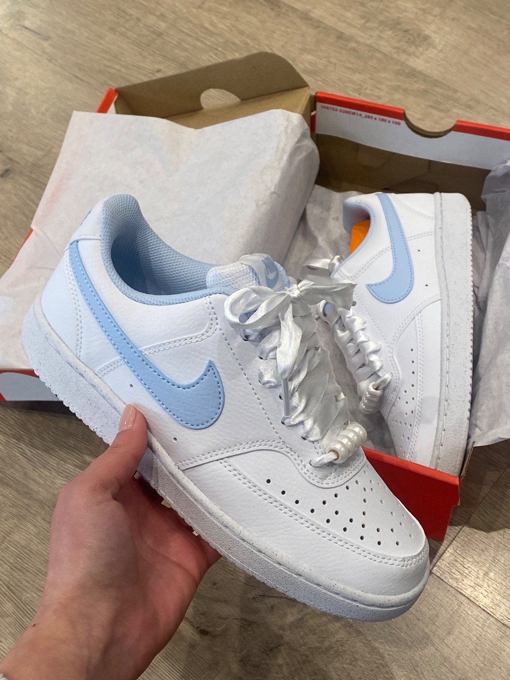 Nike Court Vision Low White Feminino