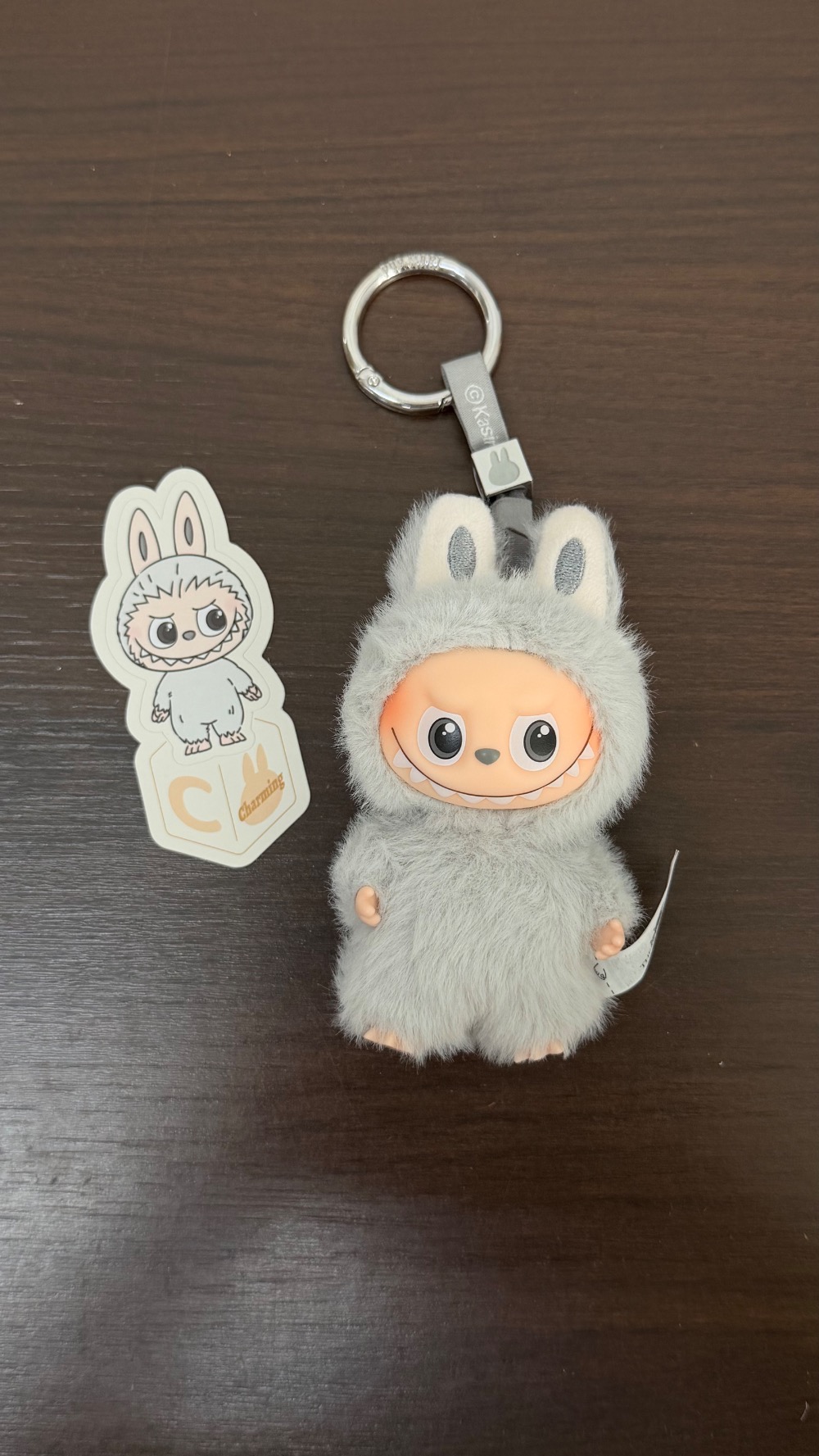 Pop Mart Labubu The Monsters Pin for Love Series C Vinyl Plush Pendant
