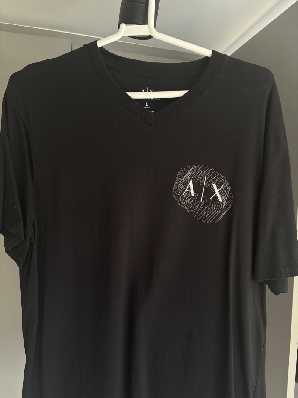 Camiseta armani exchange preta