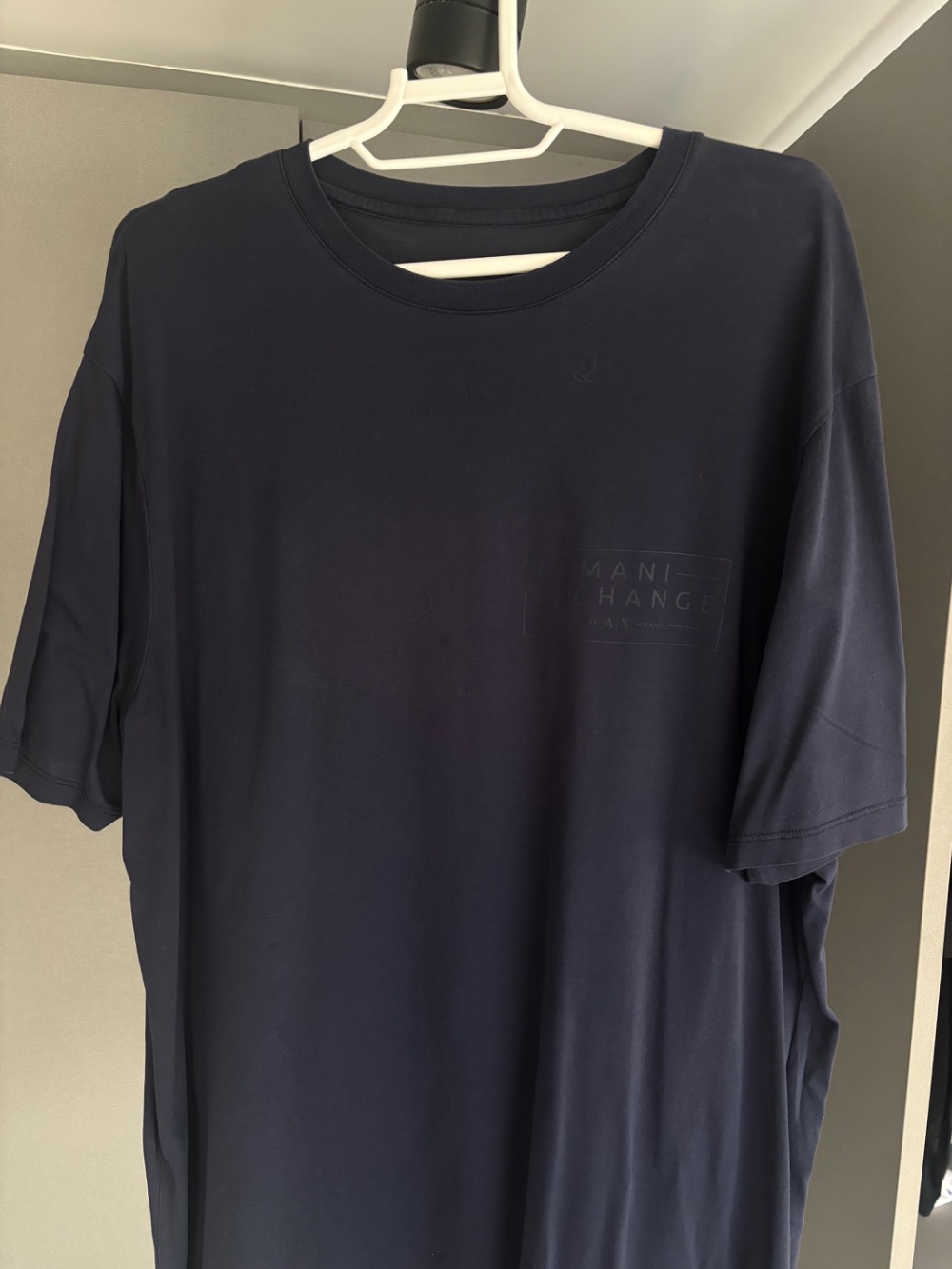 Camisa armani exchange azul