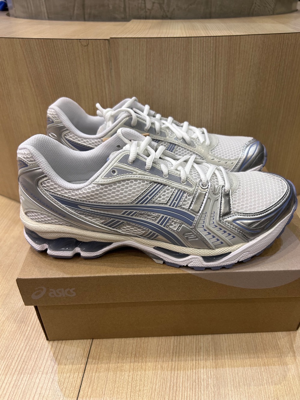 Asics Gel-Kayano 14 White Light Navy
