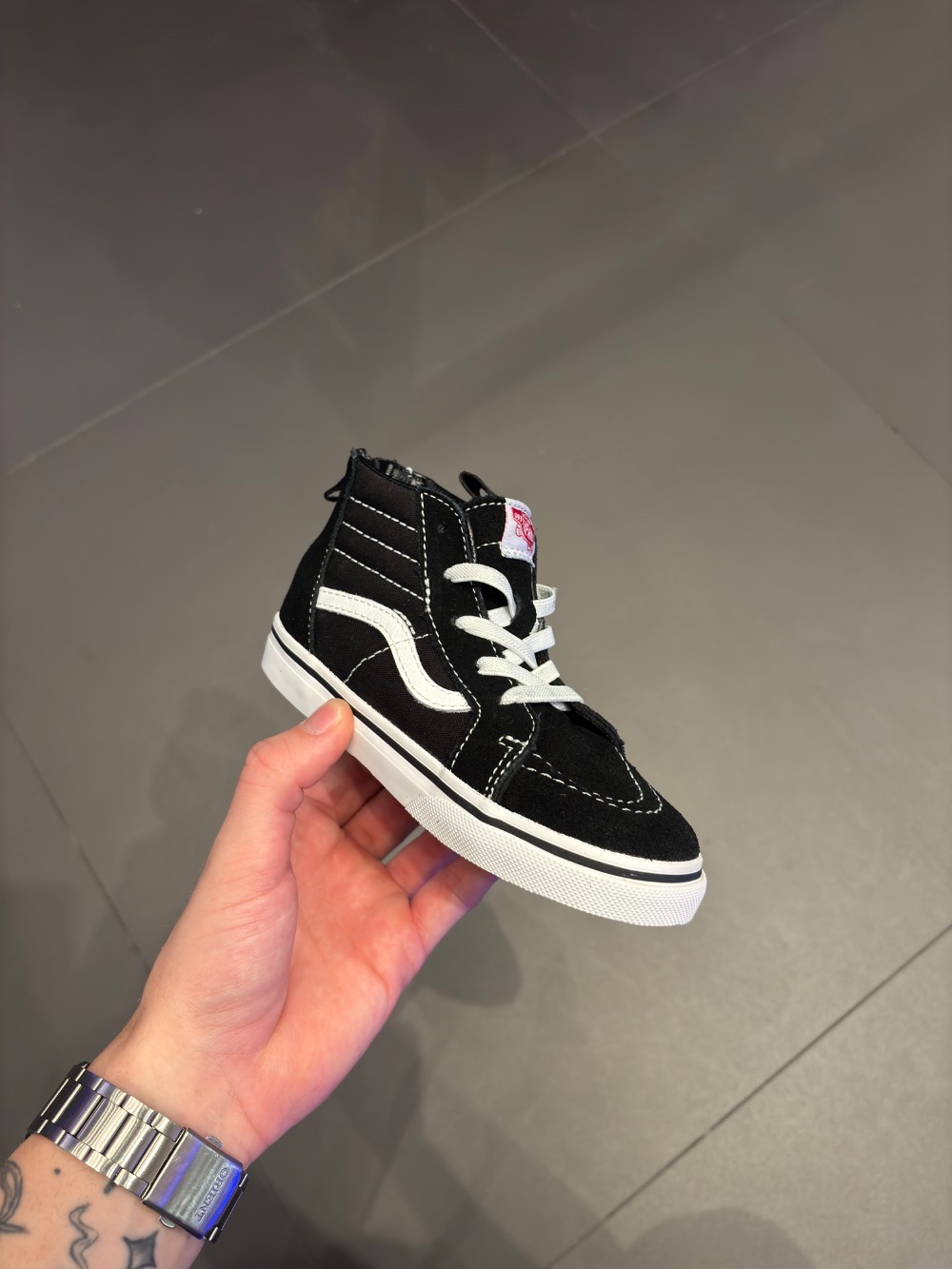 Vans Sk8-Hi Infantil Black True White