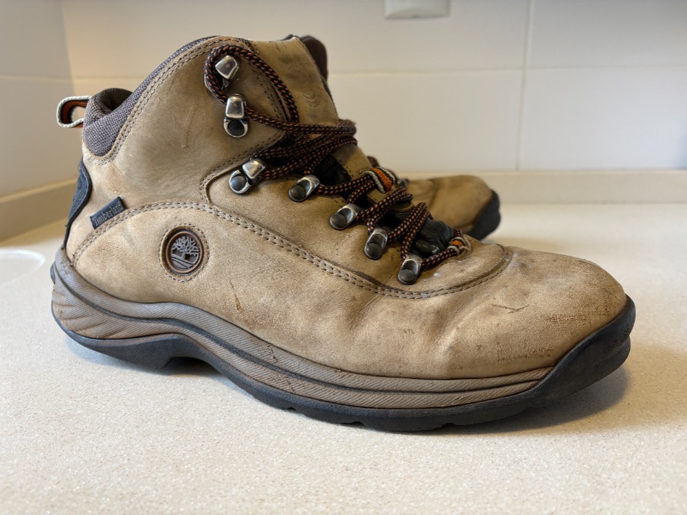 Botas Timberland - Toda Em Couro Natural - Tam. 43 (11 Us)