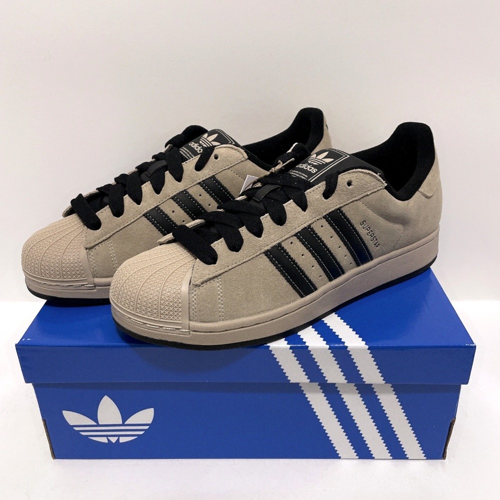 adidas Superstar II Stone Khaki Core Black — 38 / 39 / 39.5 / 40 / 40.5 / 41 / 42 / 42.5 / 43 / 43.5 / 44, Novo