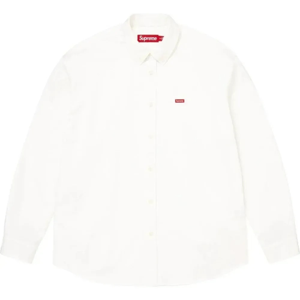 Camisa Supreme Small Box White SS26-W1 — M / G / XG, Novo