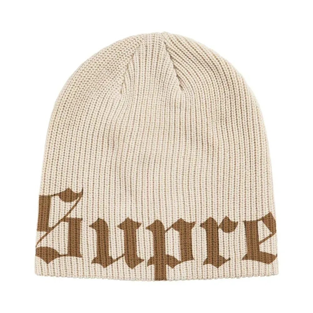 Touca Supreme Old English Printed Stone SS26-W1 — Único, Novo