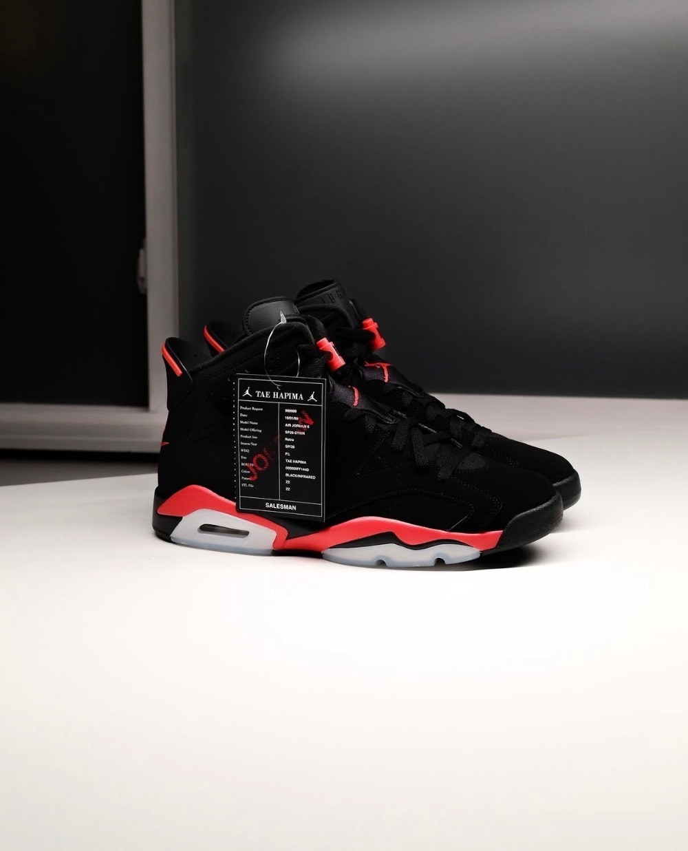 Air Jordan 6 Retro Infrared Salesman