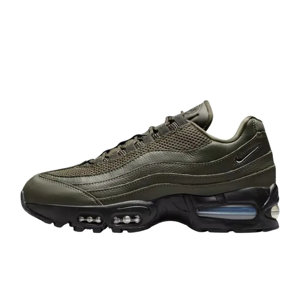 Nike Air Max 95 Big Bubble Cargo Khaki Black Feminino — 42.5 / 43 / 43.5, Novo