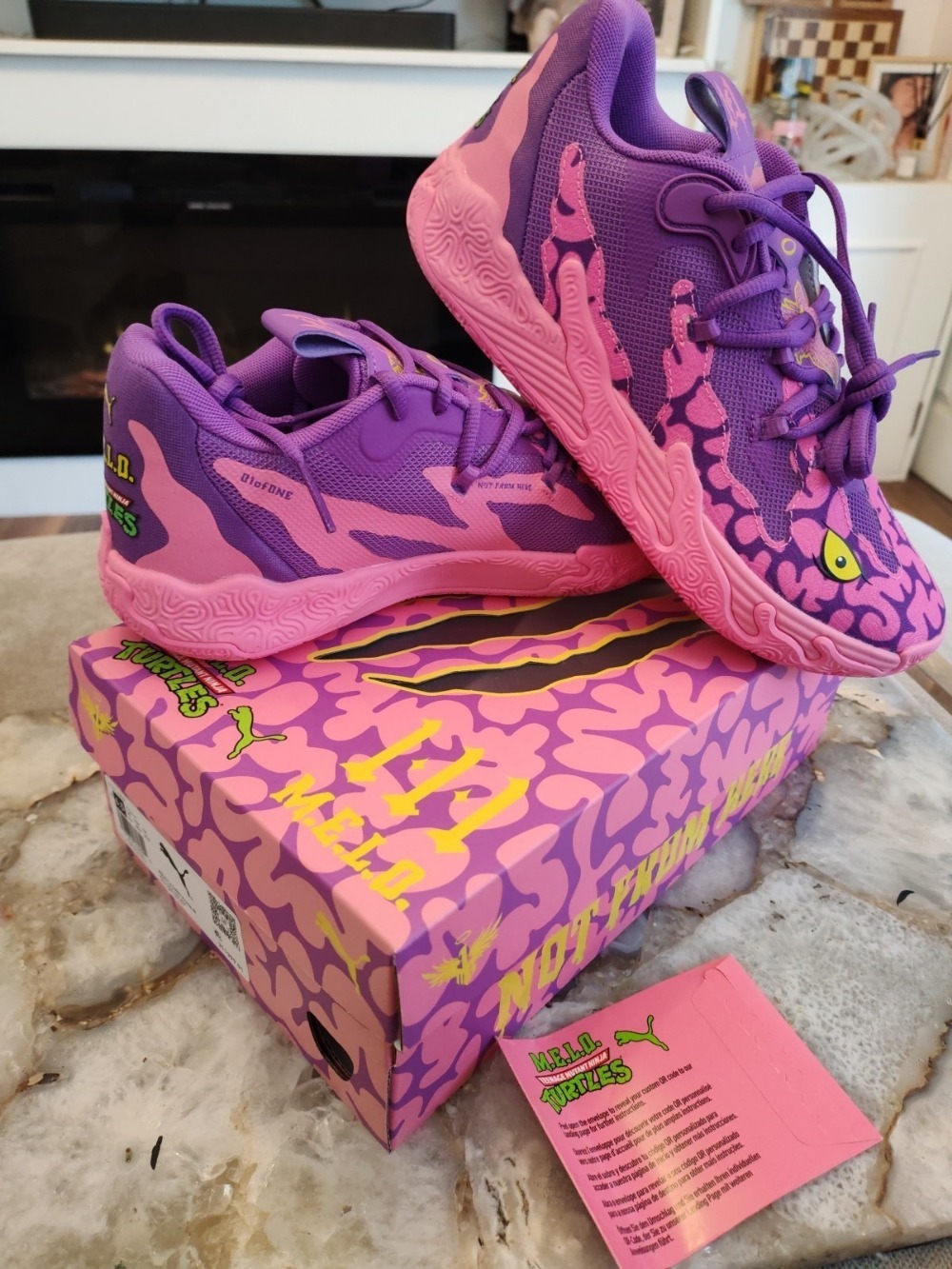 TNMT x Puma MB.03 Krang — 38 / 39.5 / 40 / 40.5 / 41 / 42 / 42.5 / 43 / 44, Novo