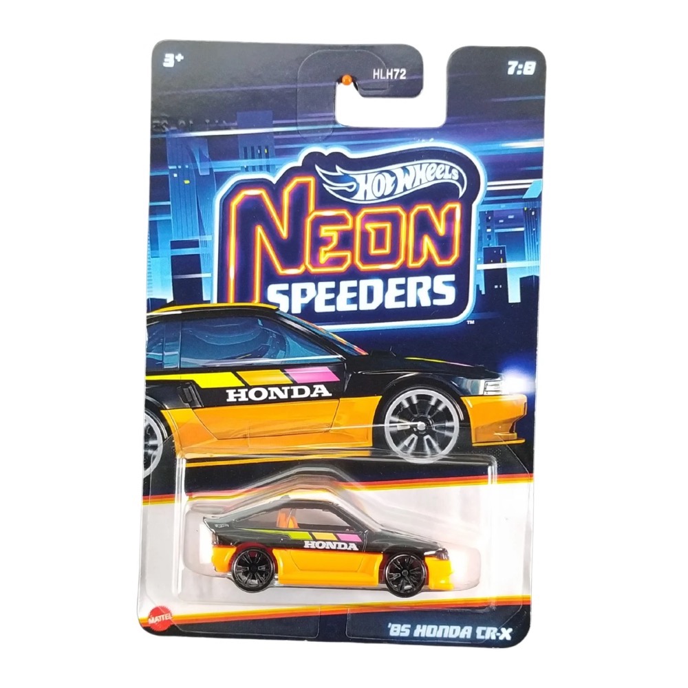 Mattel Hot Wheels Collector - Neon Speeders - '85 Honda CR-X