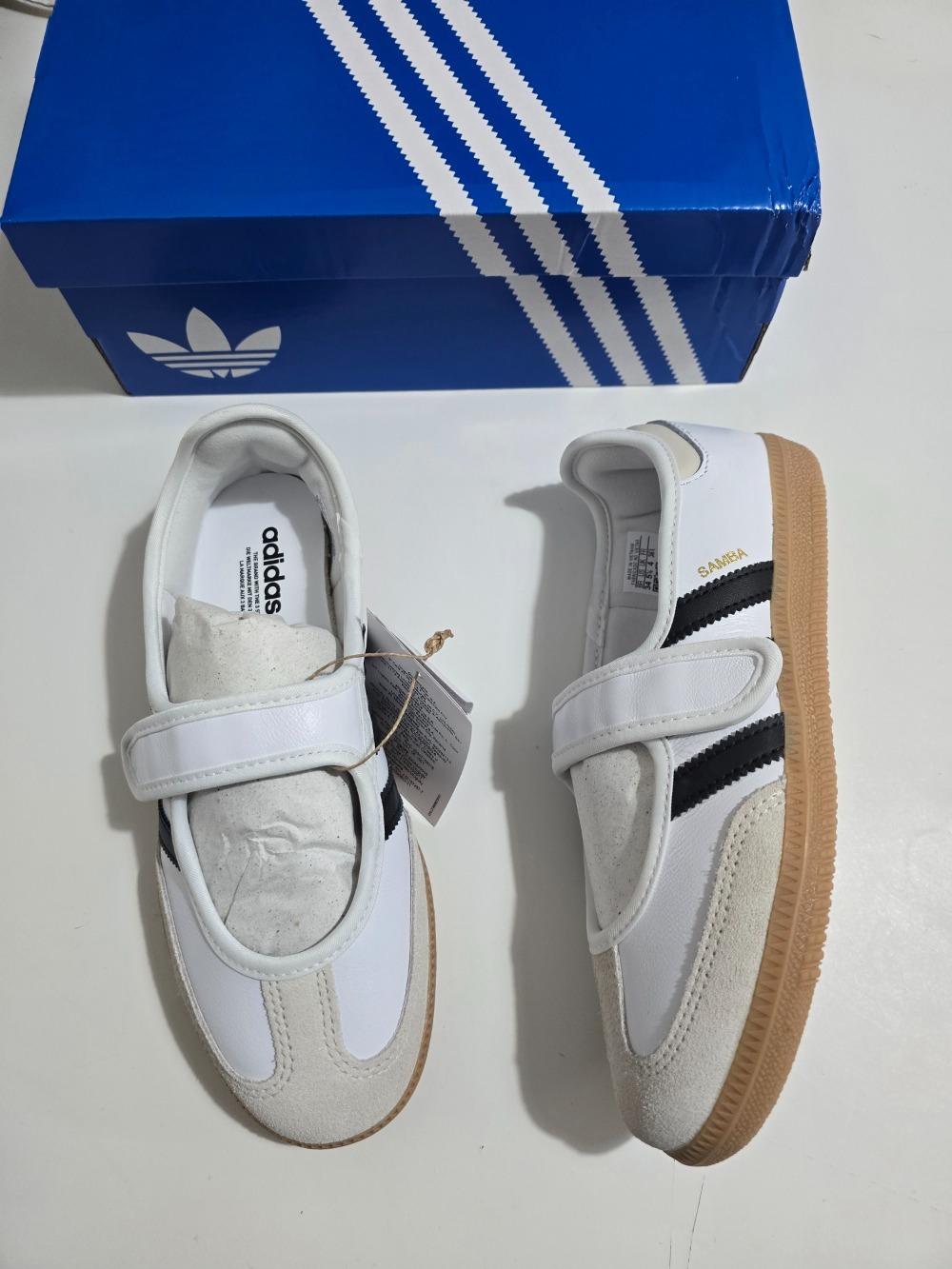 adidas Samba Jane White Black Gum