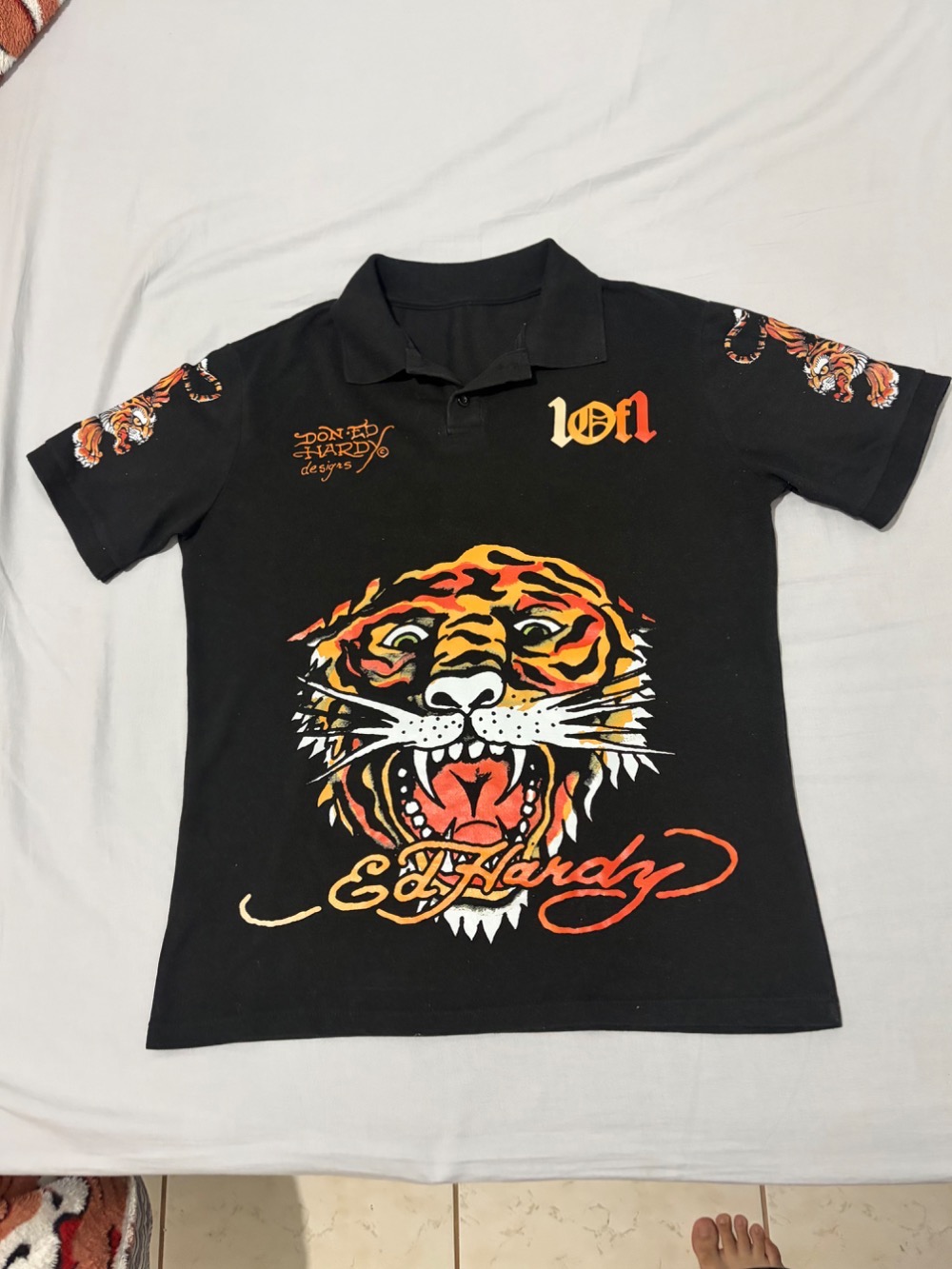 Ed Hardy x Exclusiviist 1of1 Camisa OG Signature Tiger
