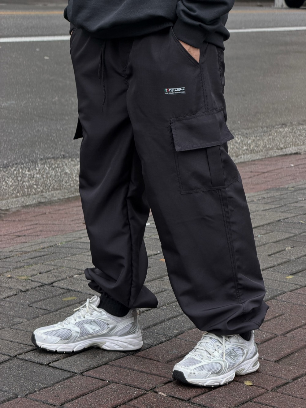 Calça MAFIUSU Cargo RipStop Black