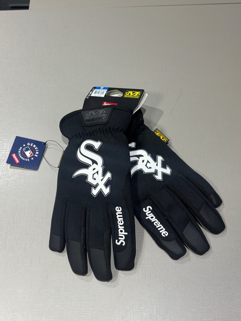 Mechanix x Supreme Luva Fatfit MLB Teams Black FW25-W17 — único, Novo