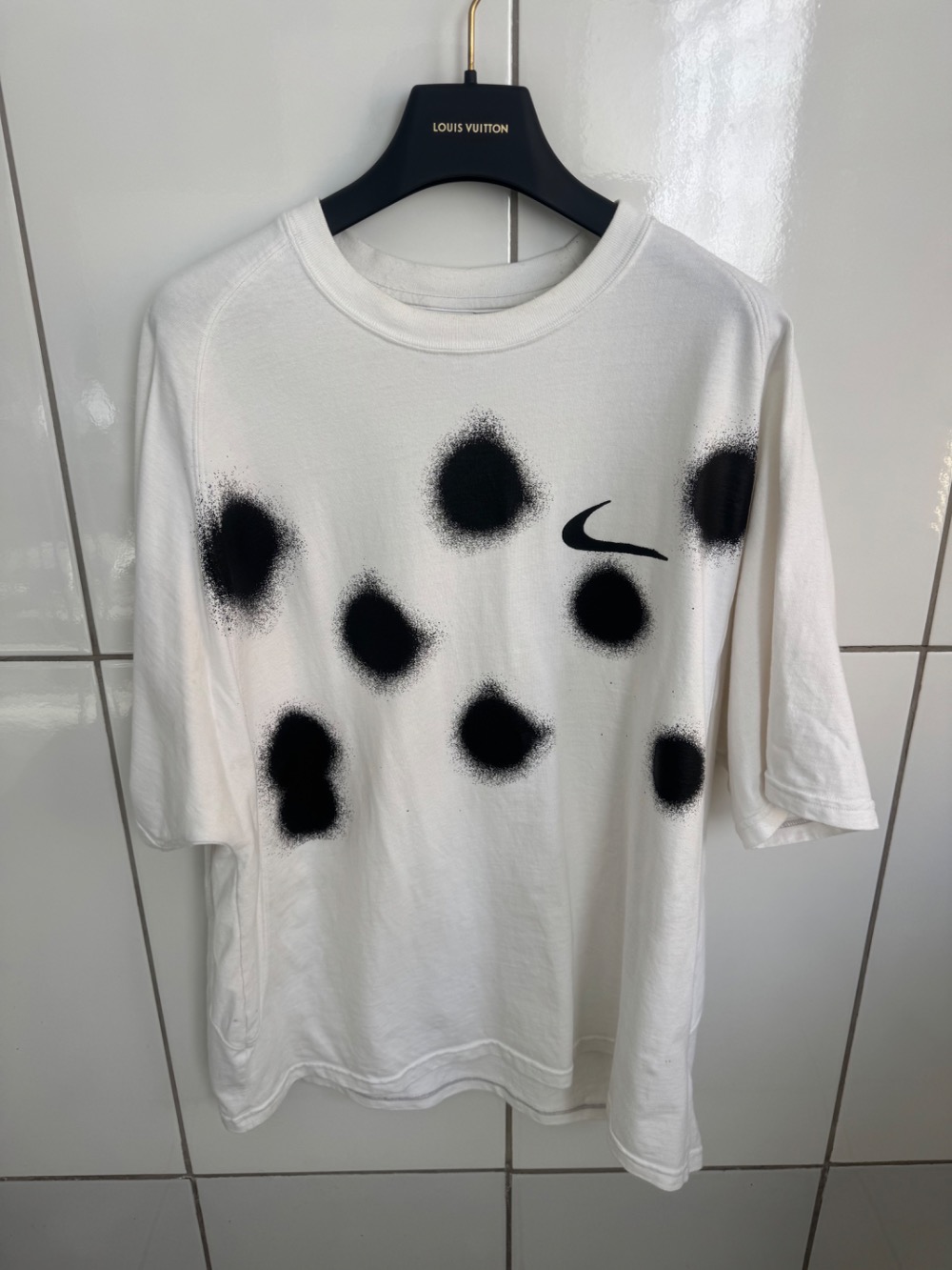 Camiseta Off-White x Nike Branco — G, Usado