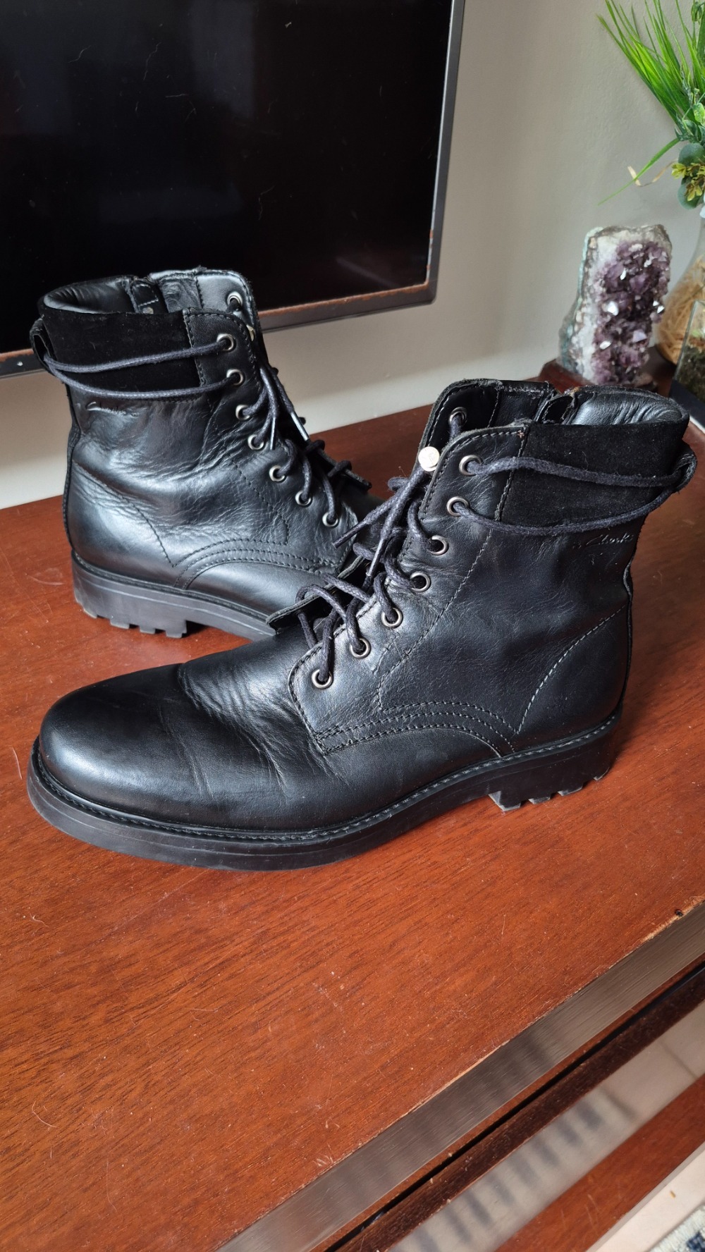 Bota Coturno Clarks England