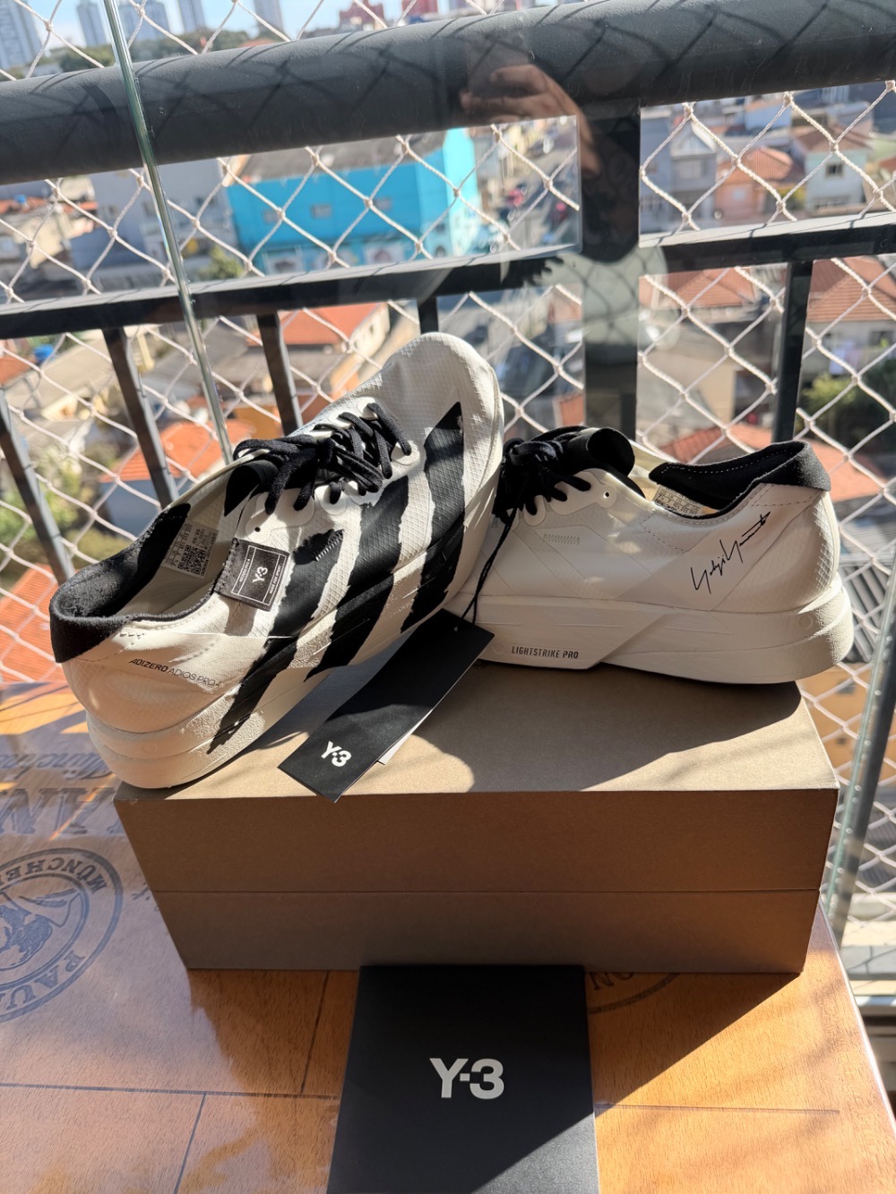 Y-3 x adidas Adizero Adios Pro 4 Orbit Grey Black