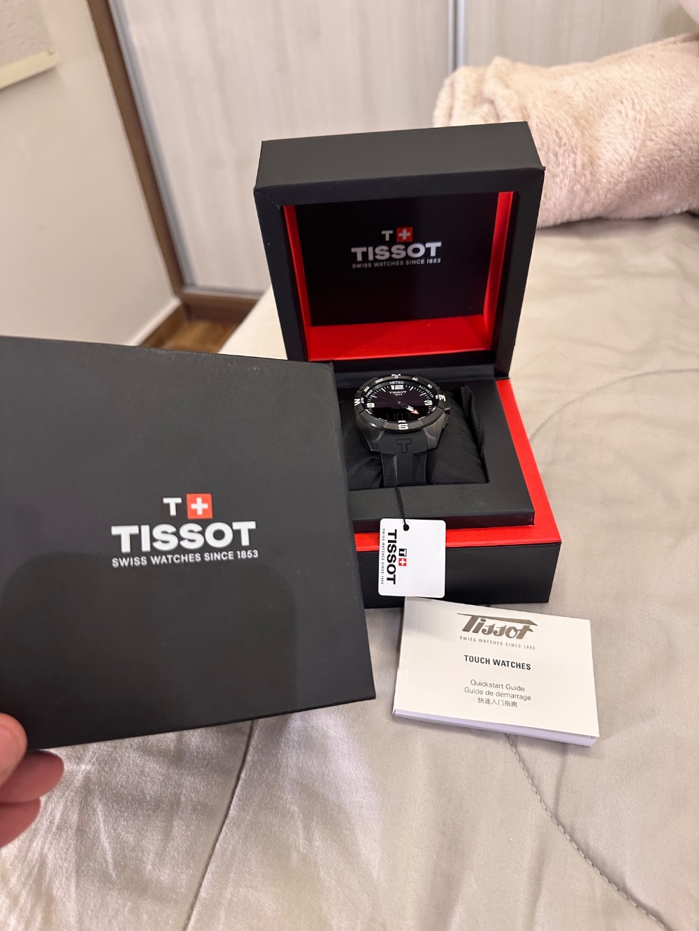 Relógio Tissot T-Touch Expert Solar II, referência T091.420.47.057.01.