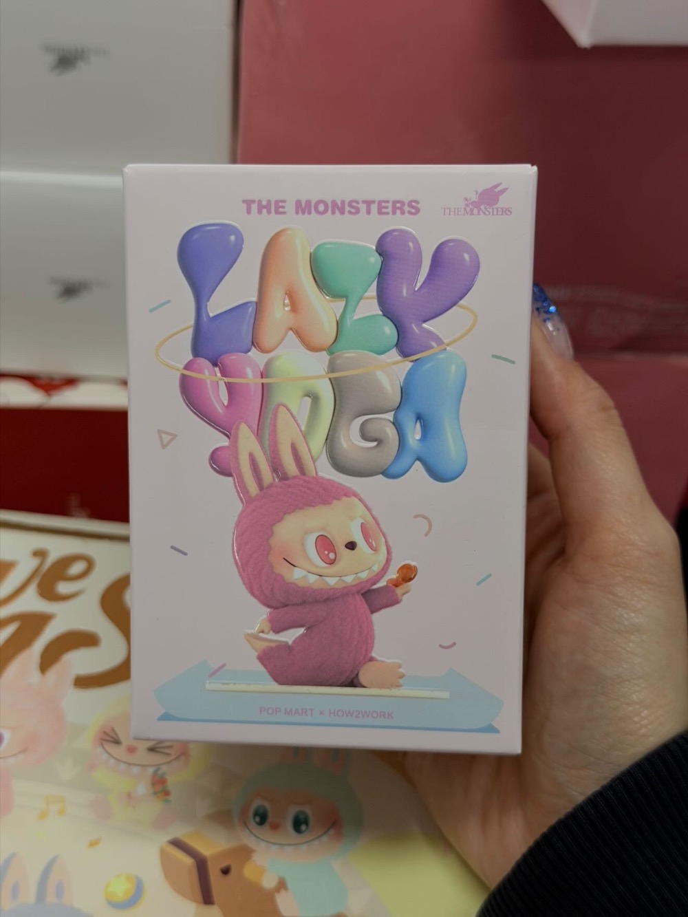 Pop Mart Labubu The Monsters Lazy Yoga Single Box