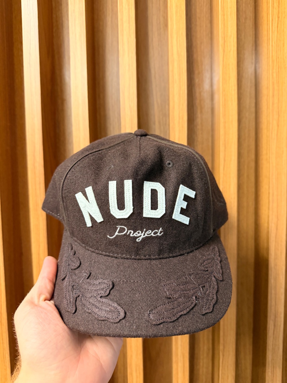 Boné Nude Project Varsity Brown