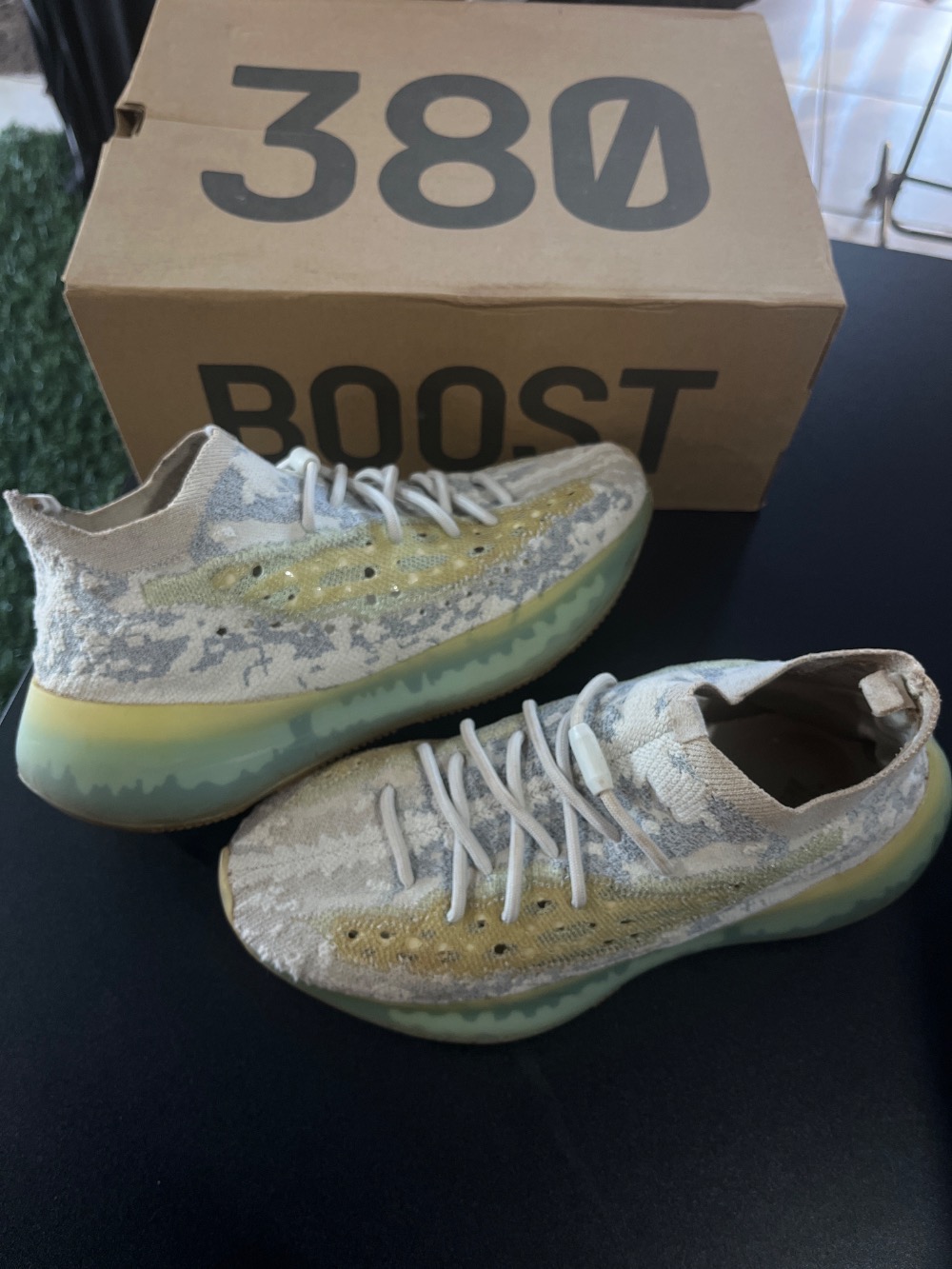 Yeezy Boost 380 Alien Blue Reflective
