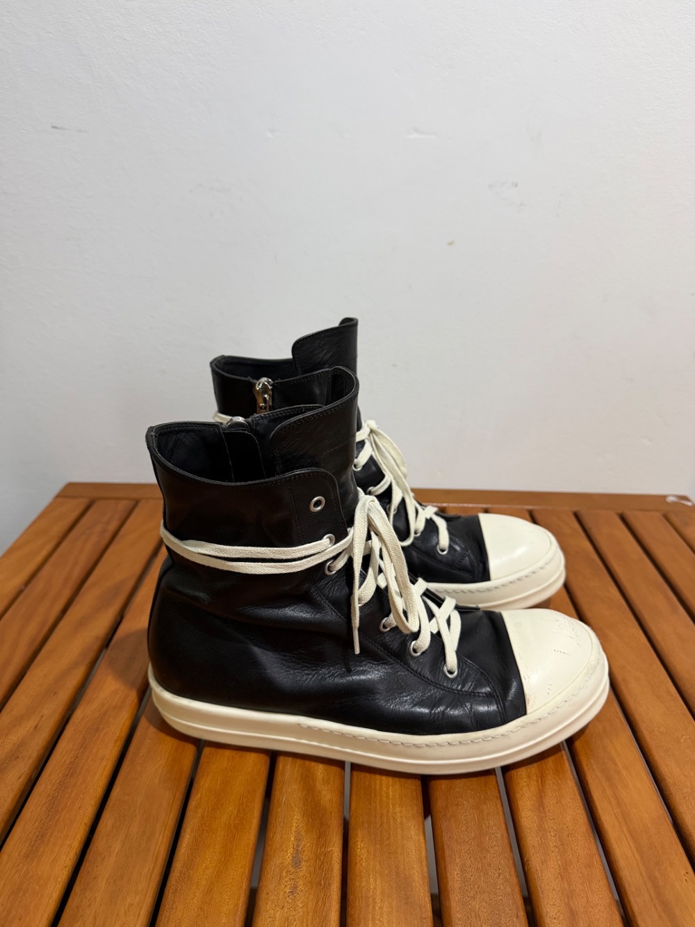 Tênis Rick Owens Ramones Mainline 42 IT