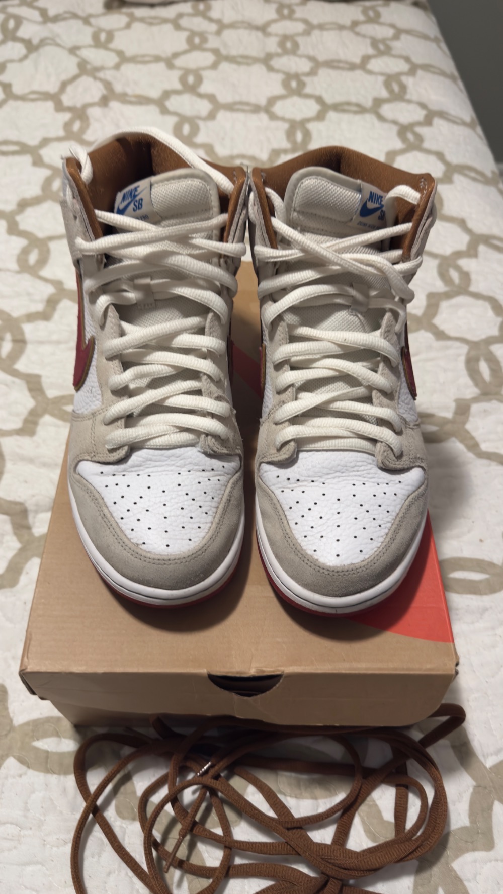Nike Dunk High Team Crimson