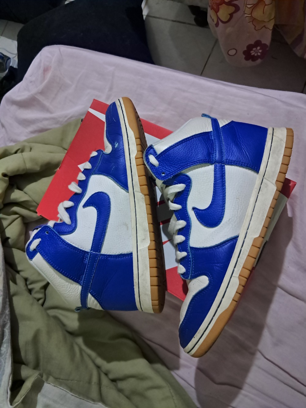 Nike Dunk High Retro SE Racer Blue